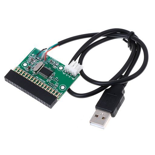 1.44MB 3.5&Quot; Floppy Drive Connector 34 PIN 34P to USB Cable Adapter PCB Board