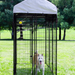 KennelMaster Black Welded Wire Dog Kennel, 72"L x 48"W x 72"H