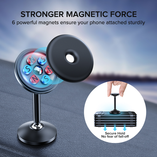 Magnetic Metal Phone Holder Stand for Car Mobile Cell Air Vent Universal Mount Magnet GPS for Iphone 11 Pro Xs Max Xiaomi Huawei