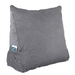 Back Wedge Cushion Pillow Wedge Shaped Reading Pillow Backrest Support Cushion With Side Pocket Adjustable Removable Cover
