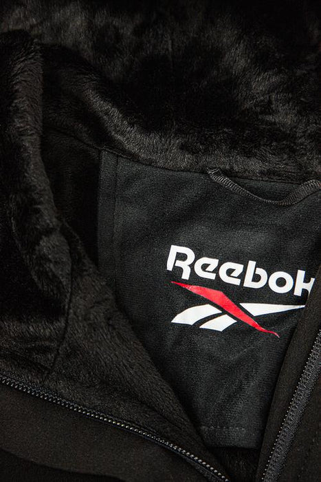 Reebok Men's Softshell Fur Lined Full Zip Jacket