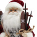 Belham Living Christmas Multicolor Rustic Ski Santa Decoration (12 in)