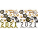 KABOER 2021 Gold Foil Number Balloons for 2021 New Year Eve Festival Party Supplies Graduation Decorations