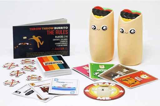 Throw Throw Burrito by Exploding Kittens - a Dodgeball Card Game