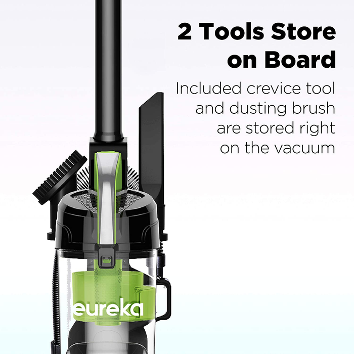 Eureka Airspeed Upright Carpet Vacuum Cleaner, NEU100, Green & Black