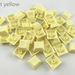 Cool Jazz Pbt Keycap Dsa 1U Mixded Color Green Yellow Blue White Transparent Keycaps for Gaming Mechanical Keyboard