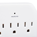 onn. Surge Protector Wall Tap with 6 AC Outlets and 2 USB ports