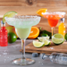 Thoughtfully Gifts, Margarita Cocktail Mixer Set, Includes 7 Unique Margarita Flavors: Watermelon, Strawberry, Mango, Blood Orange, Peach, Pomegranate and Traditional (Contains NO Alcohol)
