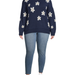Terra & Sky Women'S plus Size Intarsia Sweater