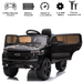 Chevrolet Silverado Ride on Toys Truck, Kids Ride on Cars for 3 Years Old Boy Toys Girl, Battery Powered Vehicles Power 4 Wheels Car with Remote Control, LED Light, MPS Player, Gifts, Black, W14925