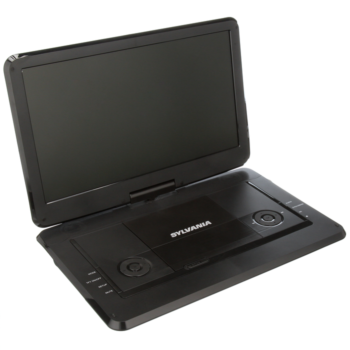 Sylvania 15.6" Widescreen Portable DVD Player with Swivel Screen