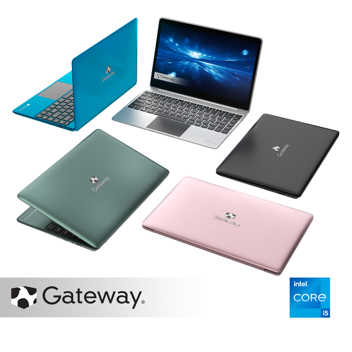 Gateway 14.1" Ultra Slim Notebook, FHD, Intel® Core™ I5-1135G7, Quad Core, Intel® Iris® Xe Graphics, 512GB SSD, 16GB RAM, Tuned by THX™, Fingerprint Scanner, 1MP Webcam, HDMI, Windows 10 Home, Blue
