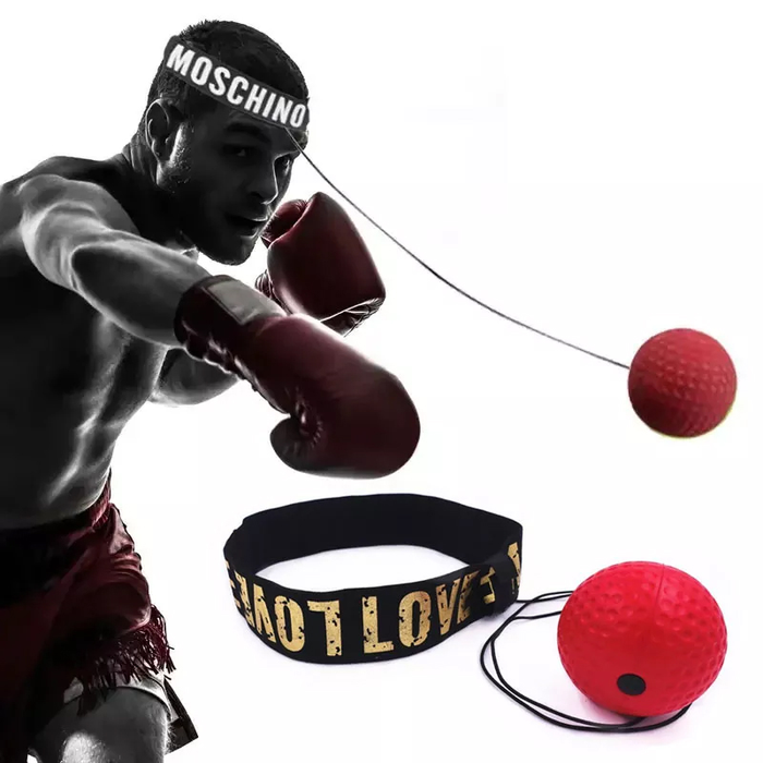 Boxing Speed Ball Head-Mounted PU Punch Ball MMA Sanda Training Hand Eye Reaction Home Sandbag Fitness Boxing Equipment Boxeo