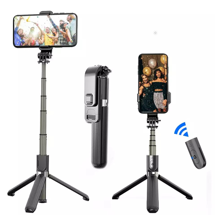 Universal Portable Tripod ​Selfie Stick for Mobile Phone Photo Taking Live Broadcast Bluetooth Remote Control Tripod Stand Pole