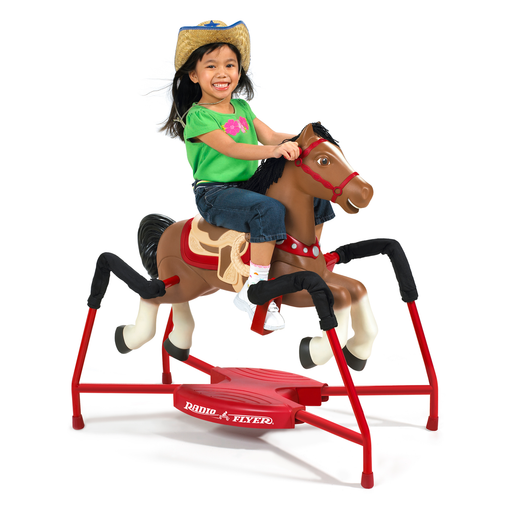 Radio Flyer, Blaze Interactive Spring Horse, Ride-On with Sounds