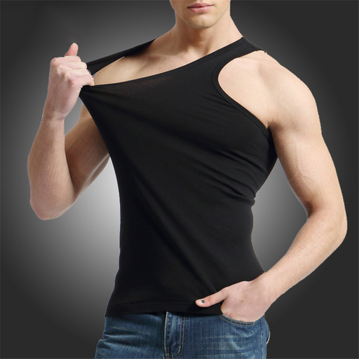 TFETTER Men&#39;S Underwear Cotton Tank Top Men High Quality Bodybuilding Singlet Sleeveless Slim Fit Vest Men Tank Tops