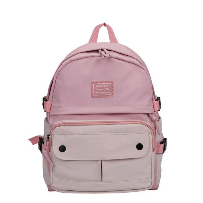 Japanese Work Clothes Women&#39;S Backpack for Girls Panelled Middle High School Bags for Teens Waterproof Women Backpack Luxury New