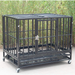 Polar Aurora Pet Dog Cage Heavy Duty Strong Metal Crate Dog