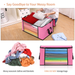 Storage Bags for Clothes, Oxford Large Capacity Closet Organizers and Storage Bags with Clear Window, Multi-Pieces Clothing Storage Bags for Clothes, Blankets and Bedding, Waterproof  Durable Foldable