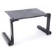 Adjustable Laptop Stand - Perfect Laptop Stand for Bed, Portable Standing Desk at the Office, Laptop Desk for Bed, Aluminum Desk Stand W/Mouse Pad