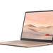 Microsoft Surface Laptop Go, 12.4" Touchscreen, Intel Core i5-1035G1, 8GB Memory, 128GB SSD, Sandstone, THH-00035