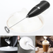 Mini Electric Milk Frother Creative Stainless Steel Kitchen Whisk Coffee Milk Whisk Automatic Milk Powder Mixer Household