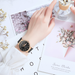 LIGE Women Watches Luxury Brand Ultra-Thin Calendar Week Quartz Watch Ladies Mesh Stainless Steel Waterproof Gift Reloj Muje+Box
