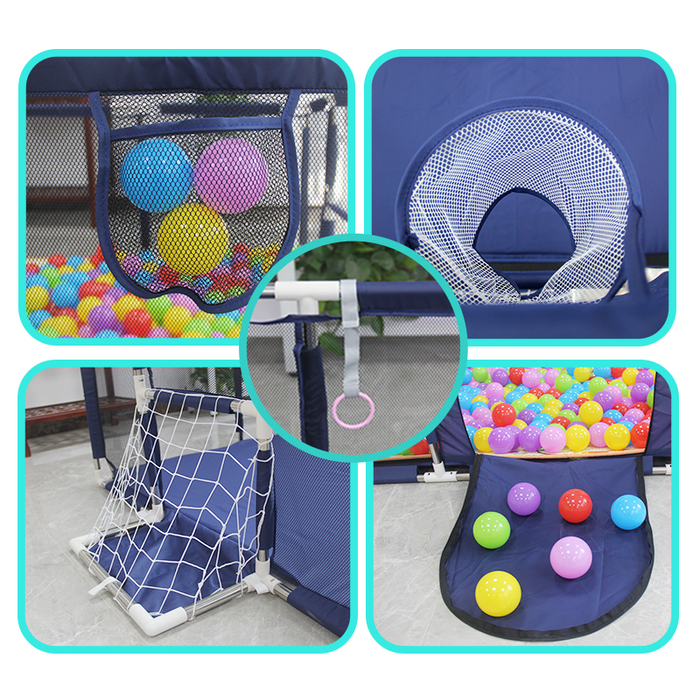 IMBABY Kids Furniture Playpen for Children Large Dry Pool Baby Playpen Safety Indoor Barriers Home Playground Park for 0-6 Years