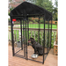 Lucky Dog Uptown Welded Wire Dog Kennel w/ Cover, 6'H x 4'W x 4'L
