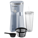 Gourmia Iced Coffee Maker with Brew-Strength Control, Reusable Filter and Tumbler, Blue