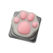 Personality Soft Feel ABS Silicone Kitty Paw Artisan Cat Paws Pad Mechanical Keyboard Keycaps for Cherry MX Switches