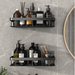 Bathroom Shelves No-Drill Corner Shelf Shower Storage Rack Shampoo Holder Toilet Wall Mounted Organizer Kitchen Accessories