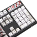 Novelty Allover Dye Subbed Plum Blossom110 Keys OEM Profile Keycap for Diy Mechanical Keyboard Korean Japanese Character Keycaps