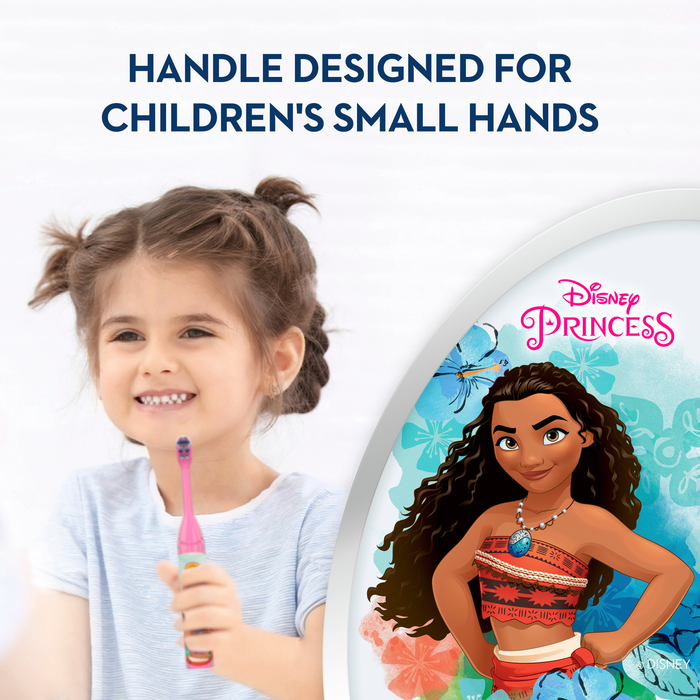 Oral-B Kid'S Disney'S Princess Characters Battery Electric Toothbrush