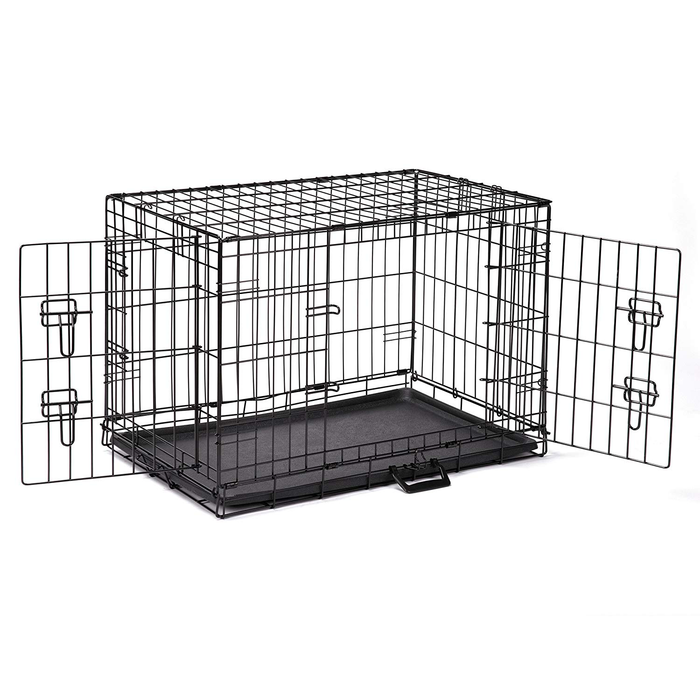 ProSelect Easy Crate Single Door Metal Dog Crate, Small