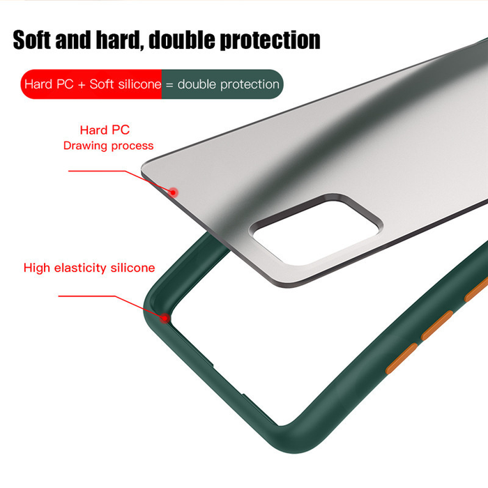 For Samsung Galaxy A10 A20 A30 A50 A70 A10E A20E Bumper Case for A01 A11 A21 A31 A41 A51 A71 Back Cover A10S A20S A30S A50S A21S