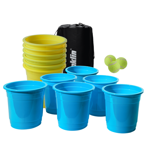 Franklin Sports Bucketz Pong Game – Perfect Tailgate Game and Beach Game - Pong Target Toss Game