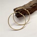Minimalist Brand Hoop Circle Earring Woman 2020 New Vintage Gold Color Korean Scrub Statement Big Earrings Accessories Brincos