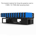 GPU Mining Rig Steel Opening Air Frame Mining,Mining Frame Rig Case up to 6/8/12 GPU for Crypto Coin Currency Mining