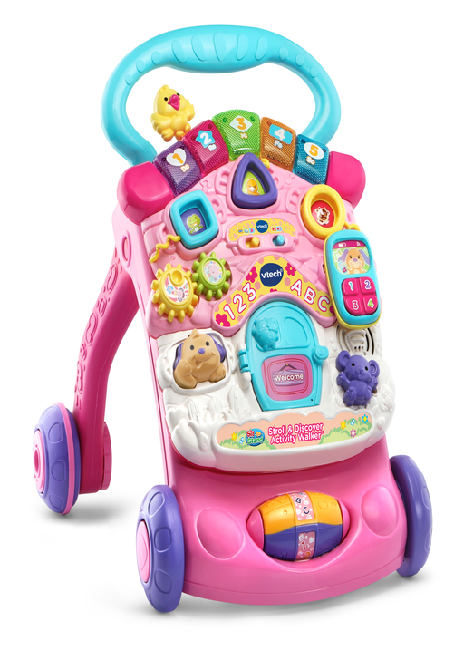 Vtech, Stroll and Discover Activity Walker, Walker for Babies, Baby Toy, Pink