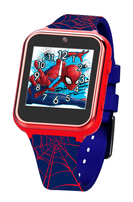 Marvel Spider-Man Itime Unisex Kids Interactive Smartwatch, 40 Mm - Model# SPD4705LS