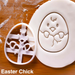 Cartoon Easter Egg Cookie Embosser Mold Cute Bunny Chick Shaped Fondant Icing Biscuit Cutting Die Set Baking Cake Decoating Tool