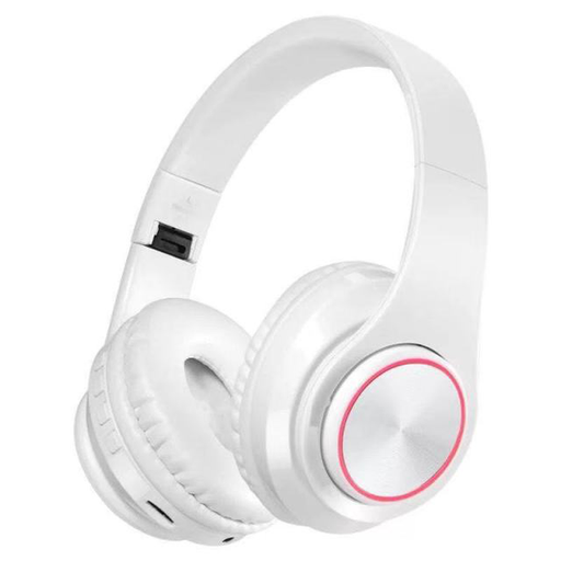 B39 Wireless Headphones Portable Folding Headset Mp3 Player with Microphone LED Colorful Lights Bluetooth-Compatible Headset