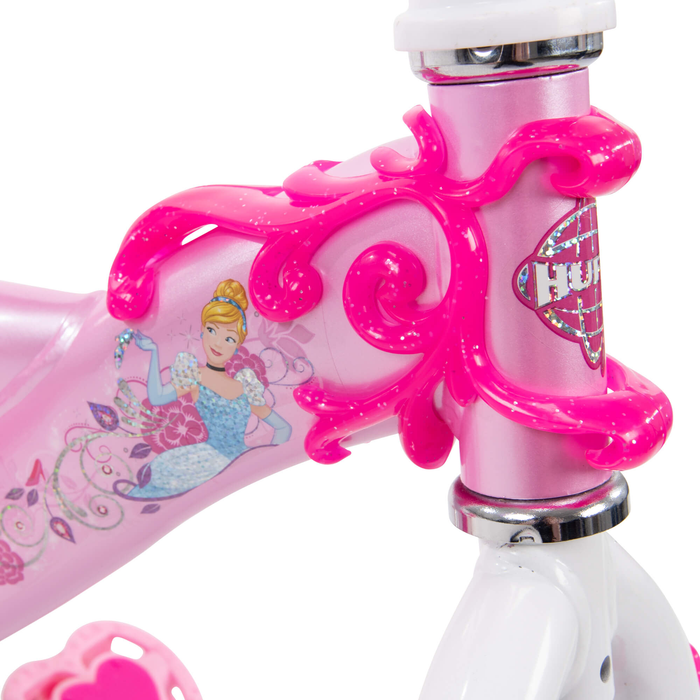 Disney Princess Girls' 12" Bike with Doll Carrier by Huffy