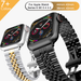 Stainless Steel Strap for Apple Watch Band 6 SE 5 4 3 40Mm 44Mm Metal 38Mm 42Mm Replacement Bracelet Sport Band for Iwatch 7 6 5