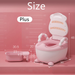 0-6 Years Old Children&#39;S Pot Soft Baby Potty Plastic Road Pot Infant Cute Toilet Seat Baby Boys and Girls Potty Trainer Seat WC