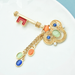 Wuli&Amp;Baby Palace Style Tassel Key Brooches for Women Lady Enamel Vintage Key Party Office Brooch Pin Gifts