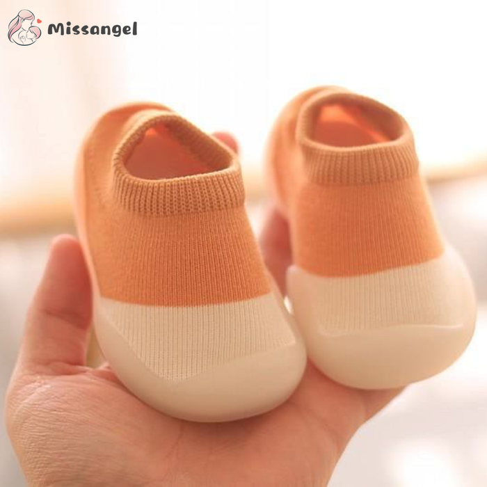 Baby Socks Shoes Infant Color Matching Cute Kids Boys Shoes Doll Soft Soled Child Floor Socks Shoes Toddler Girls First Walkers