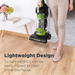 Eureka Airspeed Upright Carpet Vacuum Cleaner, NEU100, Green & Black