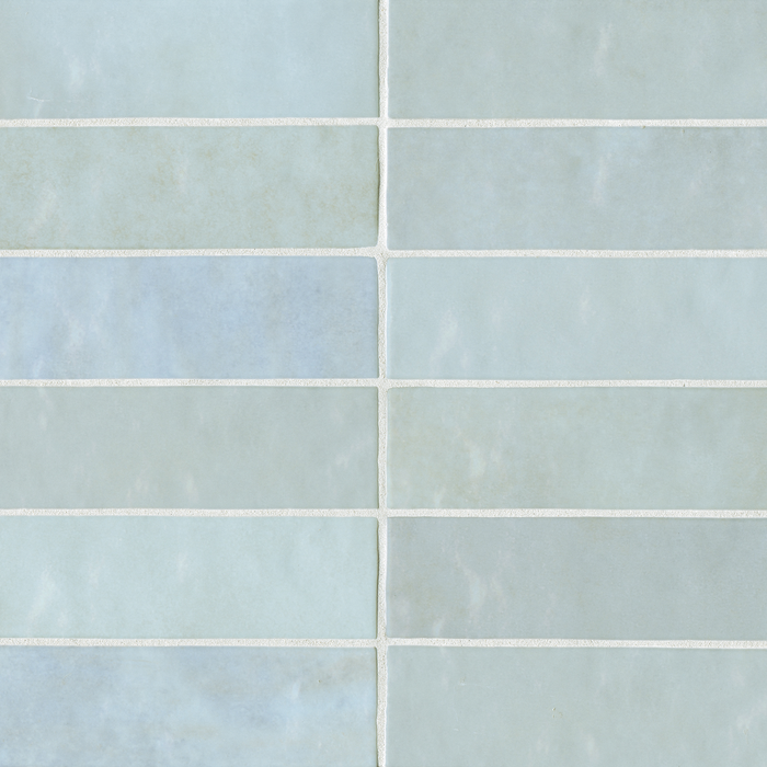 Cloe 2.5" x 8" Glossy Wall Tile in Baby Blue (10.64 SqFt/Ctn)